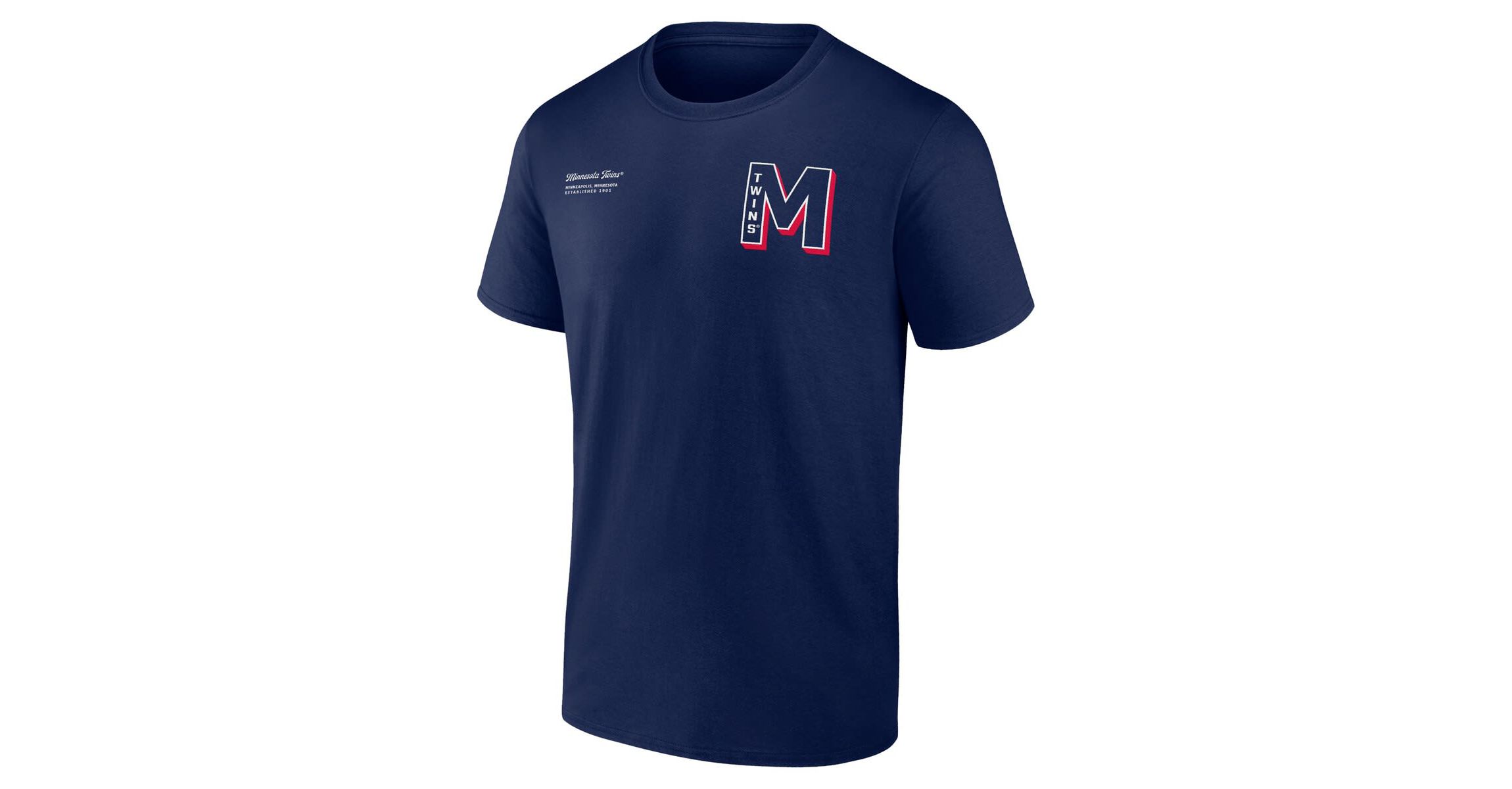 MLB Fanatics Minnesota Twins Split Zone T-Shirt