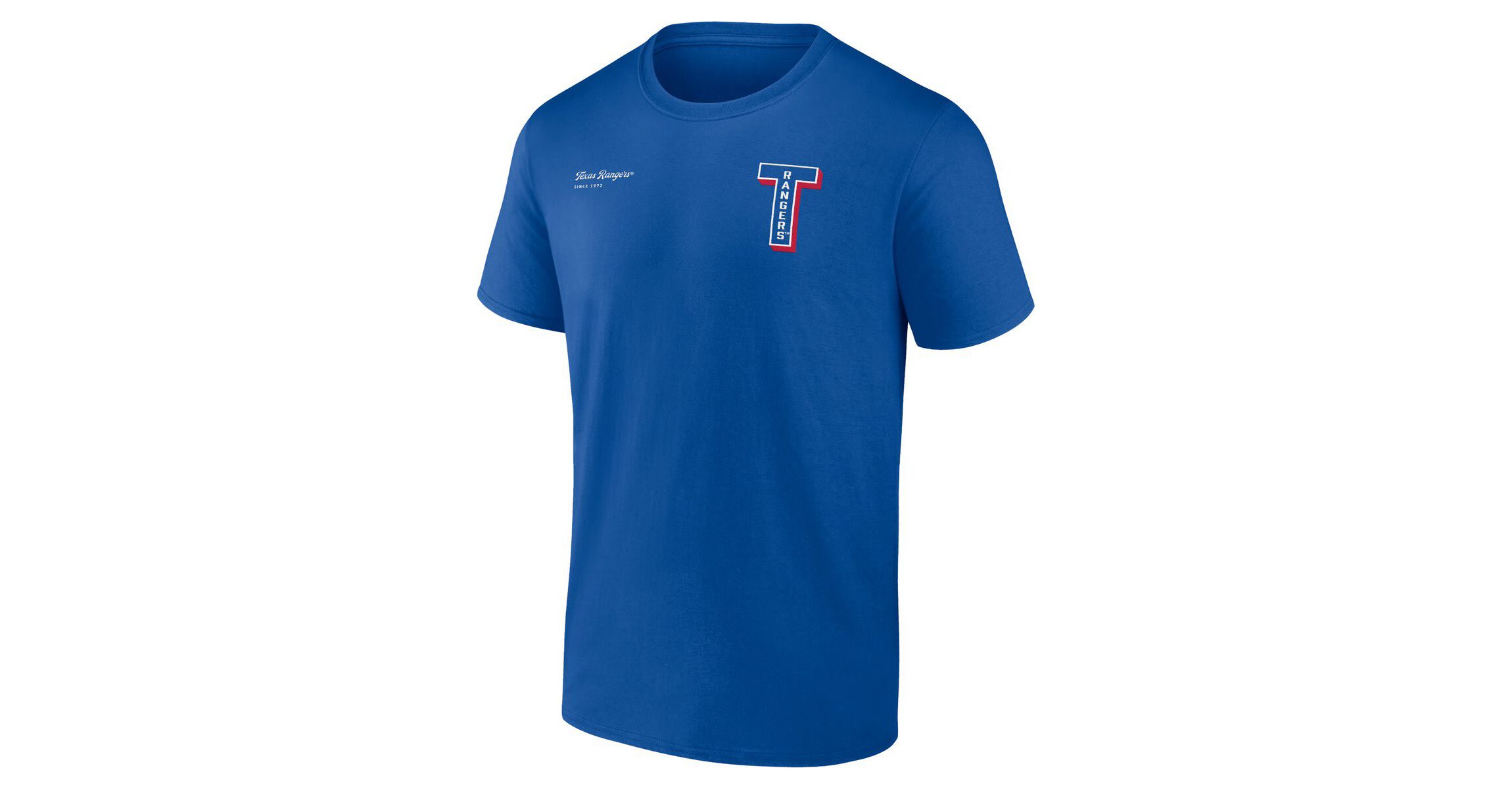 MLB Fanatics Texas Rangers Split Zone T-Shirt