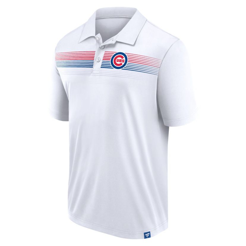 MLB Fanatics Chicago Cubs Victory For Us Interlock Polo