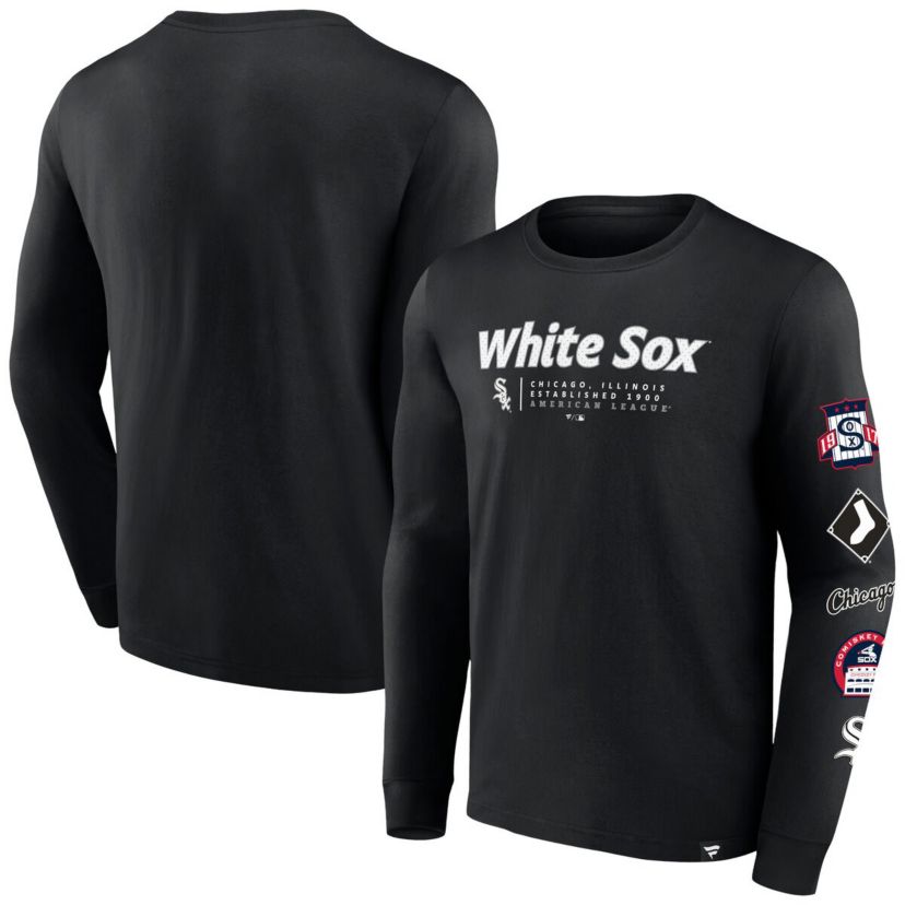 Chicago White Sox MLB Fanatics Chicago Sox Strike the Goal Long Sleeve T-Shirt