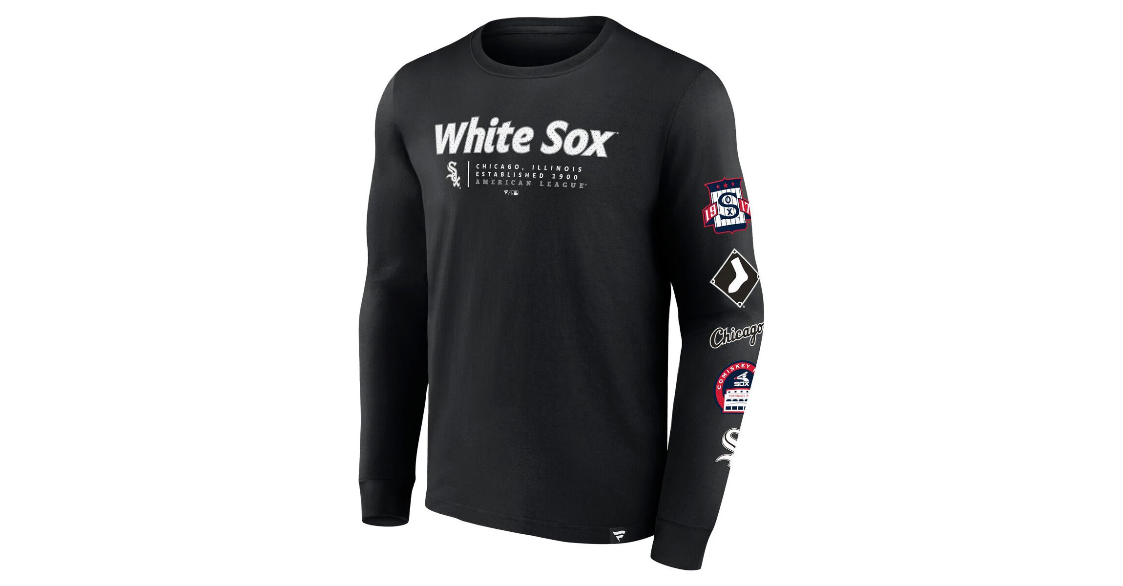 Chicago White Sox MLB Fanatics Chicago Sox Strike the Goal Long Sleeve T-Shirt