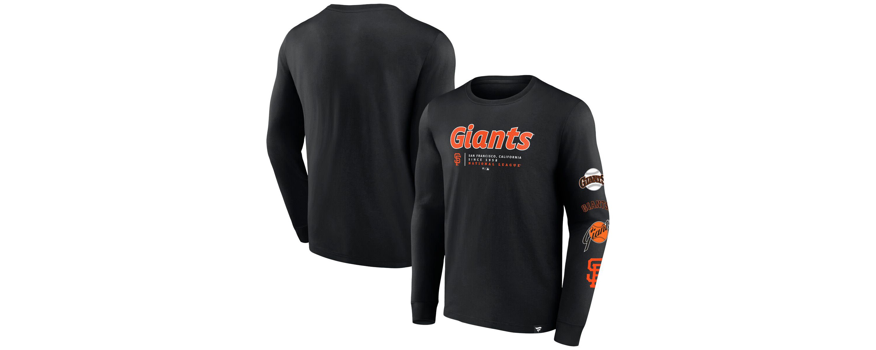 MLB Fanatics San Francisco Giants Strike the Goal Long Sleeve T-Shirt