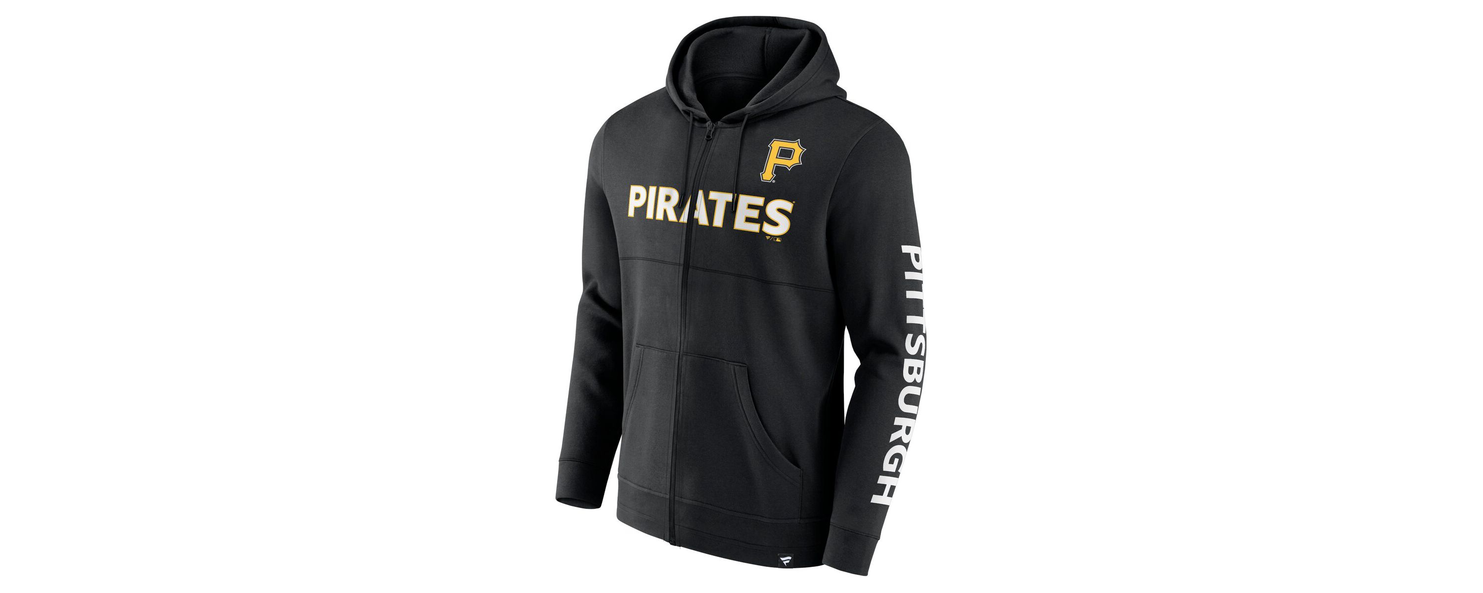 MLB Fanatics Pittsburgh Pirates Ace Hoodie Full-Zip Sweatshirt