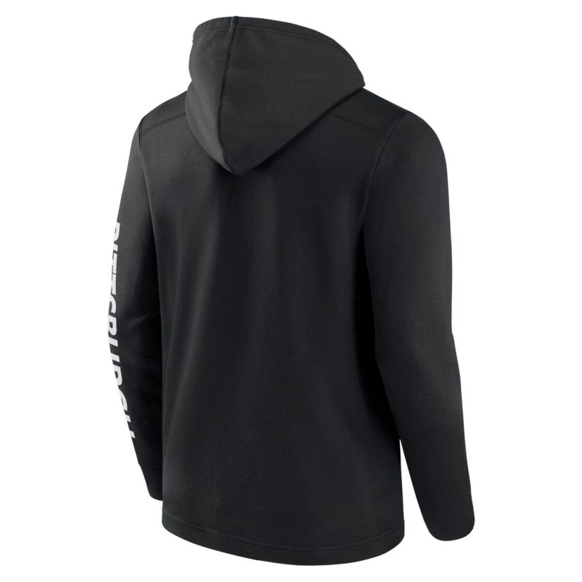 MLB Fanatics Pittsburgh Pirates Ace Hoodie Full-Zip Sweatshirt