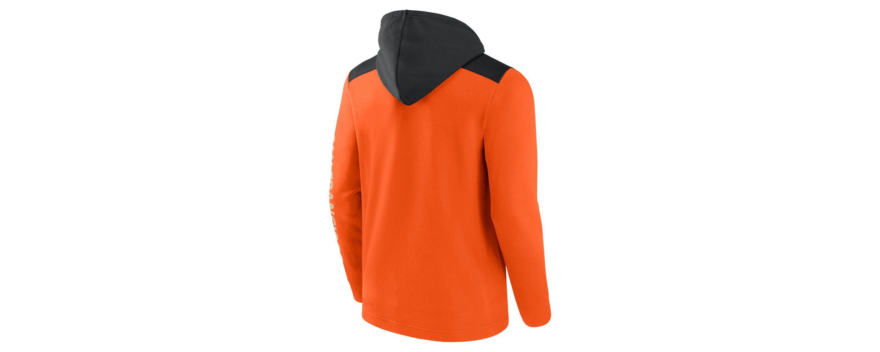 MLB Fanatics Orange/Black San Francisco Giants Ace Hoodie Full-Zip Sweatshirt