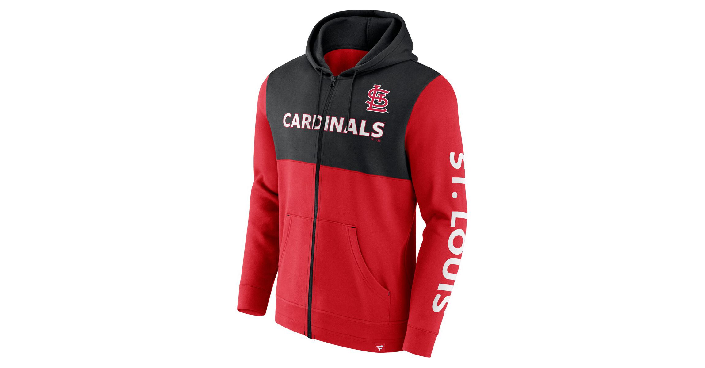 MLB Fanatics St. Louis Cardinals Ace Hoodie Full-Zip Sweatshirt