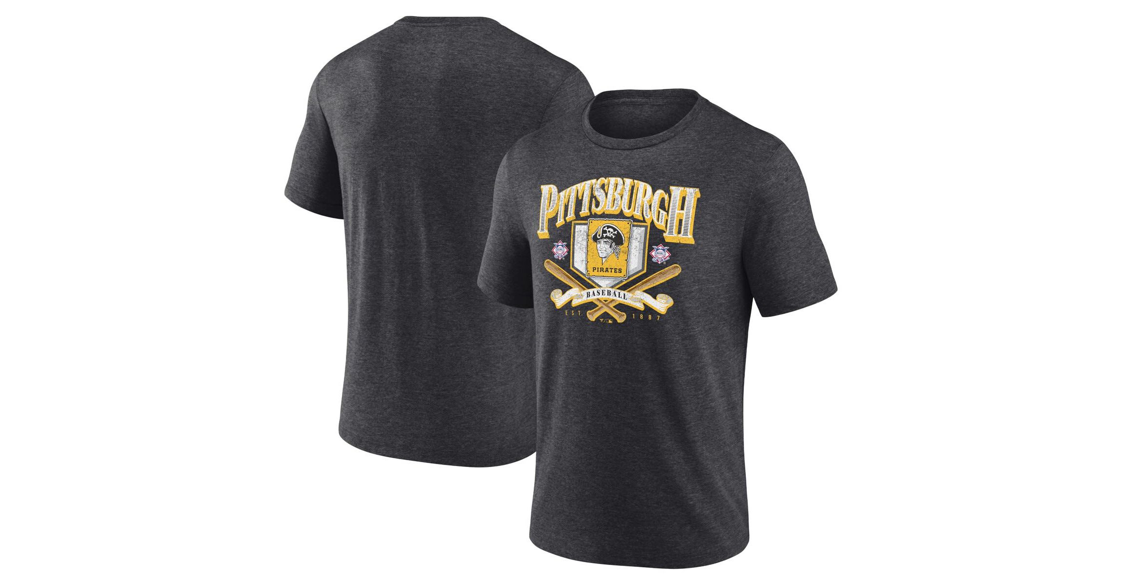 MLB Fanatics Pittsburgh Pirates Home Team Tri-Blend T-Shirt