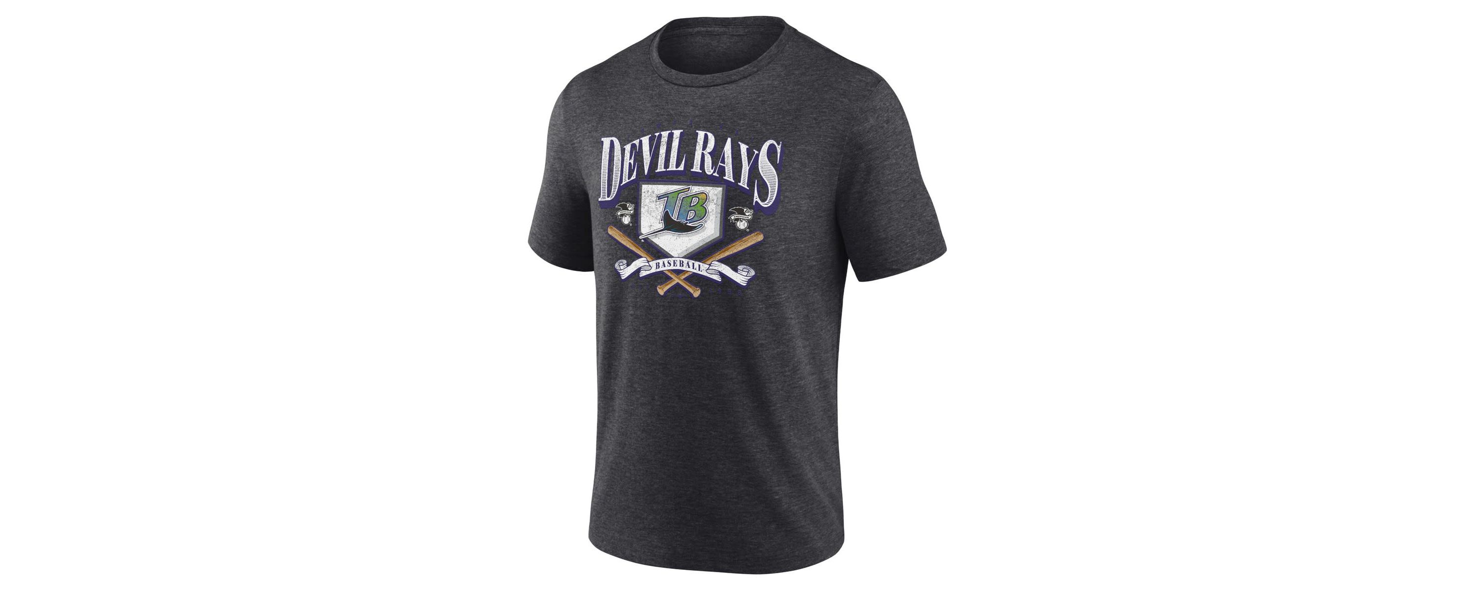 MLB Fanatics Tampa Bay Rays Home Team Tri-Blend T-Shirt