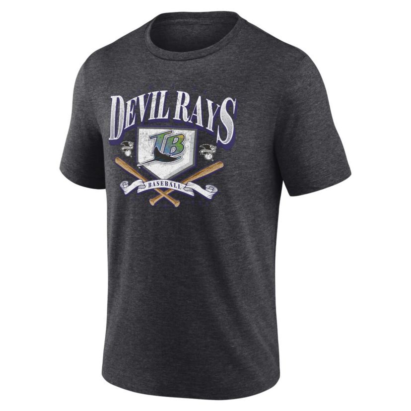MLB Fanatics Tampa Bay Rays Home Team Tri-Blend T-Shirt