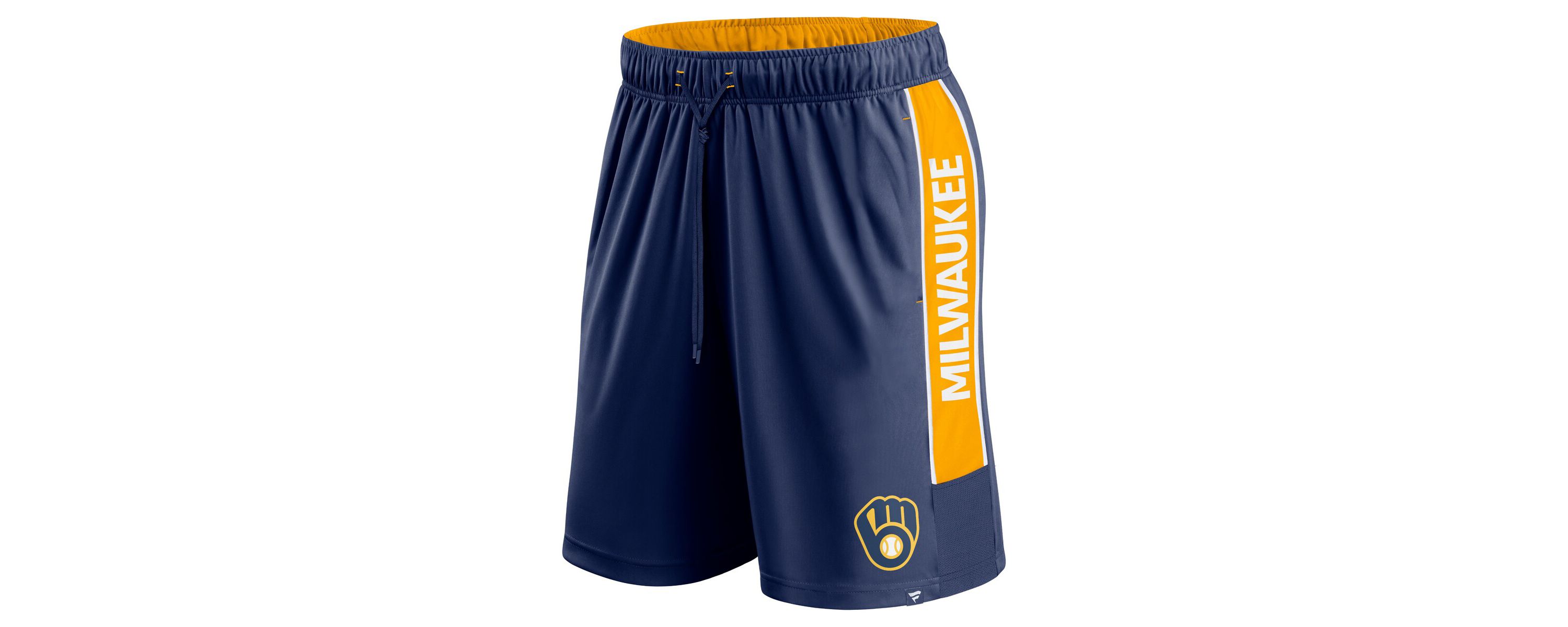 MLB Fanatics Milwaukee Brewers Win The Match Defender Shorts