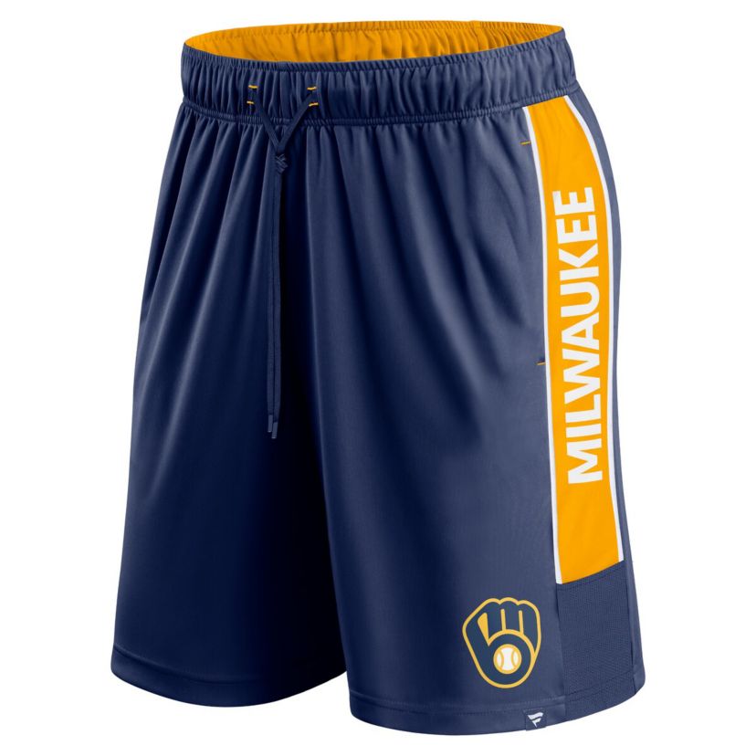 MLB Fanatics Milwaukee Brewers Win The Match Defender Shorts