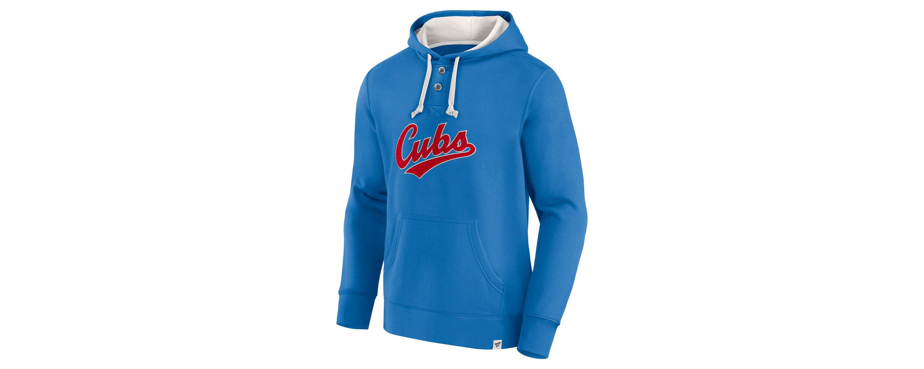 MLB Fanatics Chicago Cubs Plan for Adversity Henley Fleece Pullover Hoodie