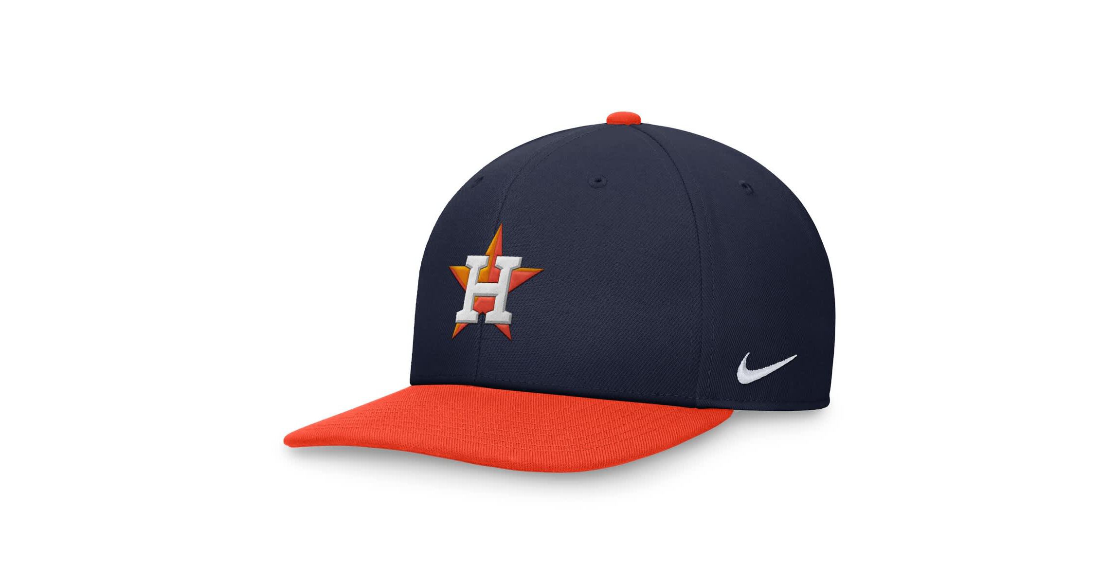MLB Nike Navy/Orange Houston Astros Two-Tone Snapback Hat