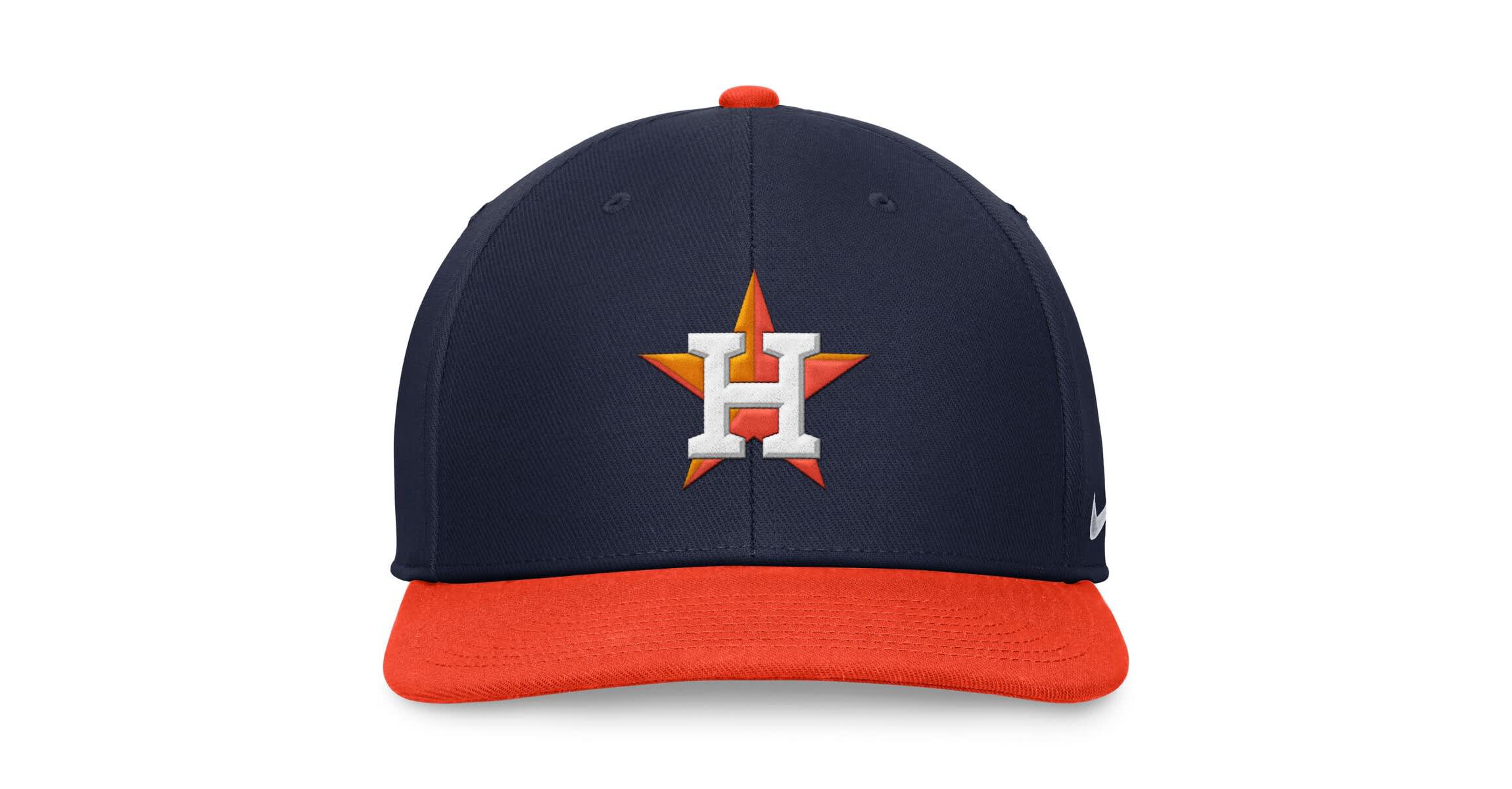 MLB Nike Navy/Orange Houston Astros Two-Tone Snapback Hat