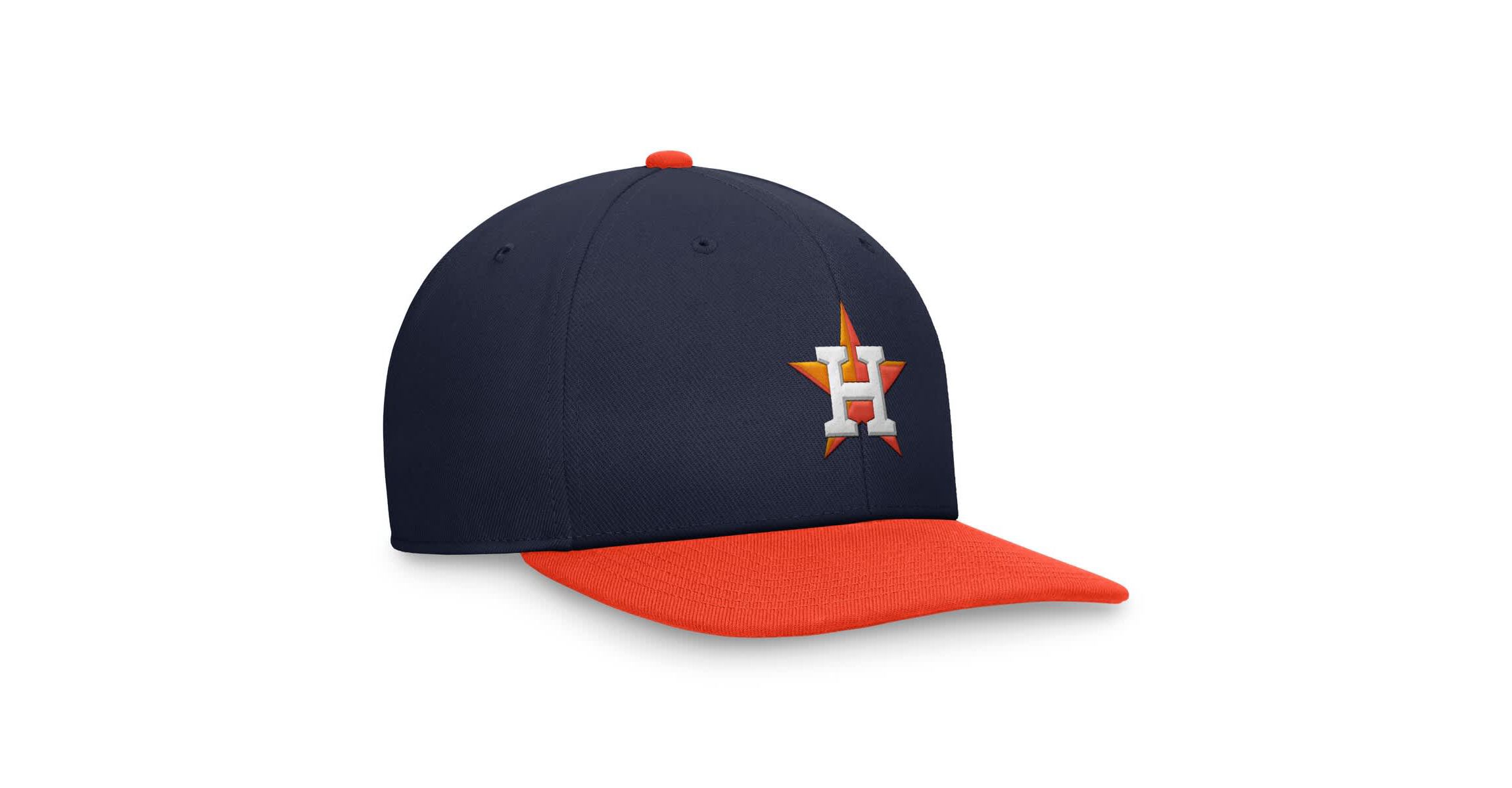 MLB Nike Navy/Orange Houston Astros Two-Tone Snapback Hat