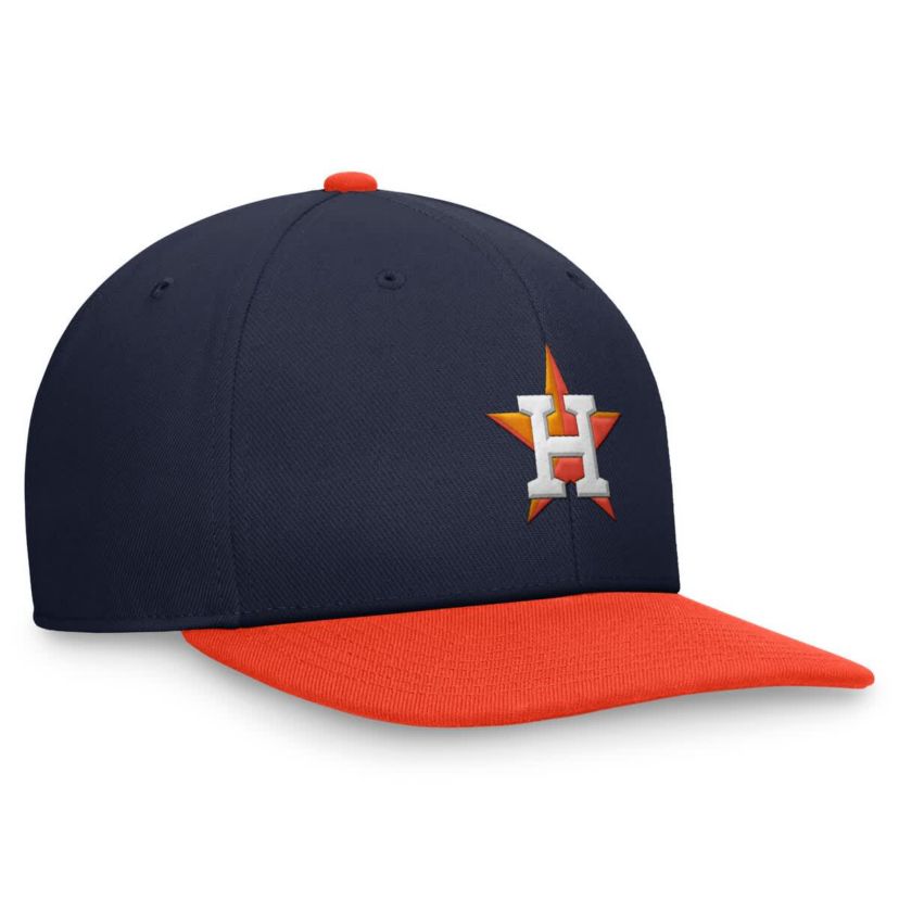 MLB Nike Navy/Orange Houston Astros Two-Tone Snapback Hat
