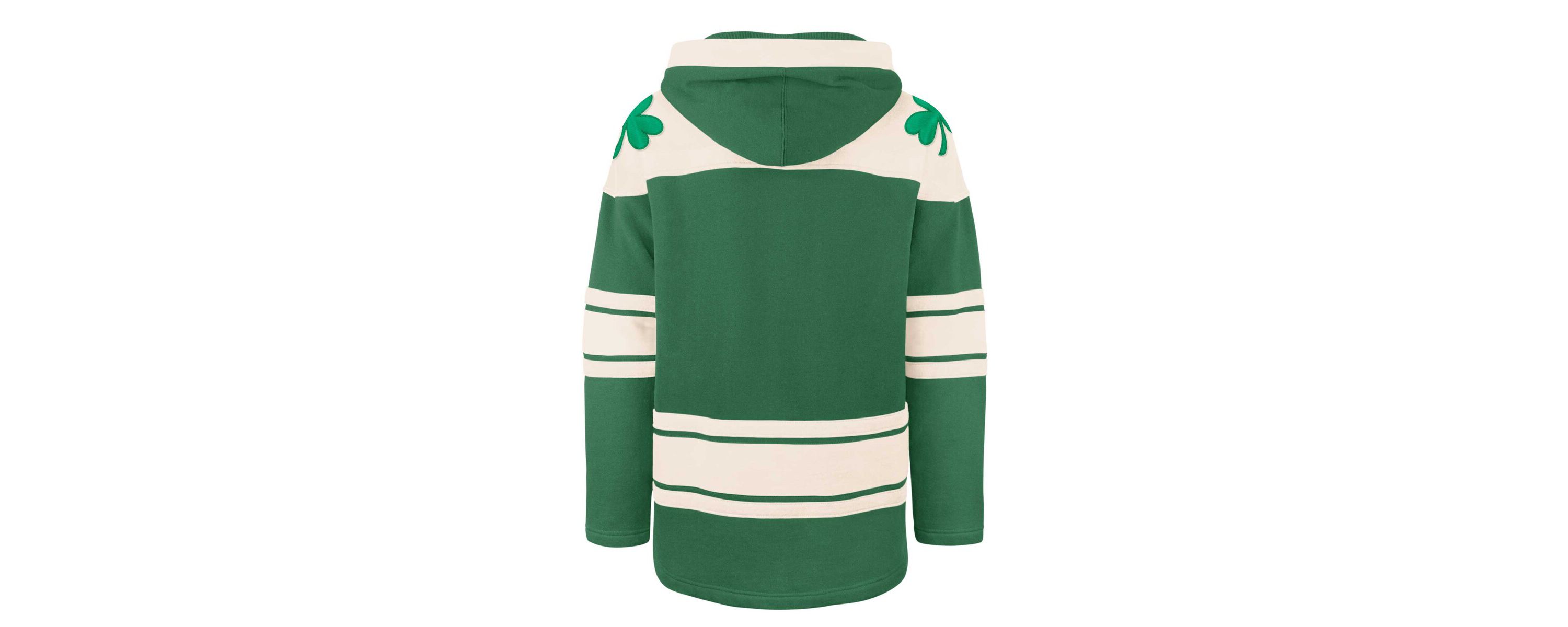 NHL Kelly Tampa Bay Lightning St. Patricks Day Superior Lacer Pullover Hoodie