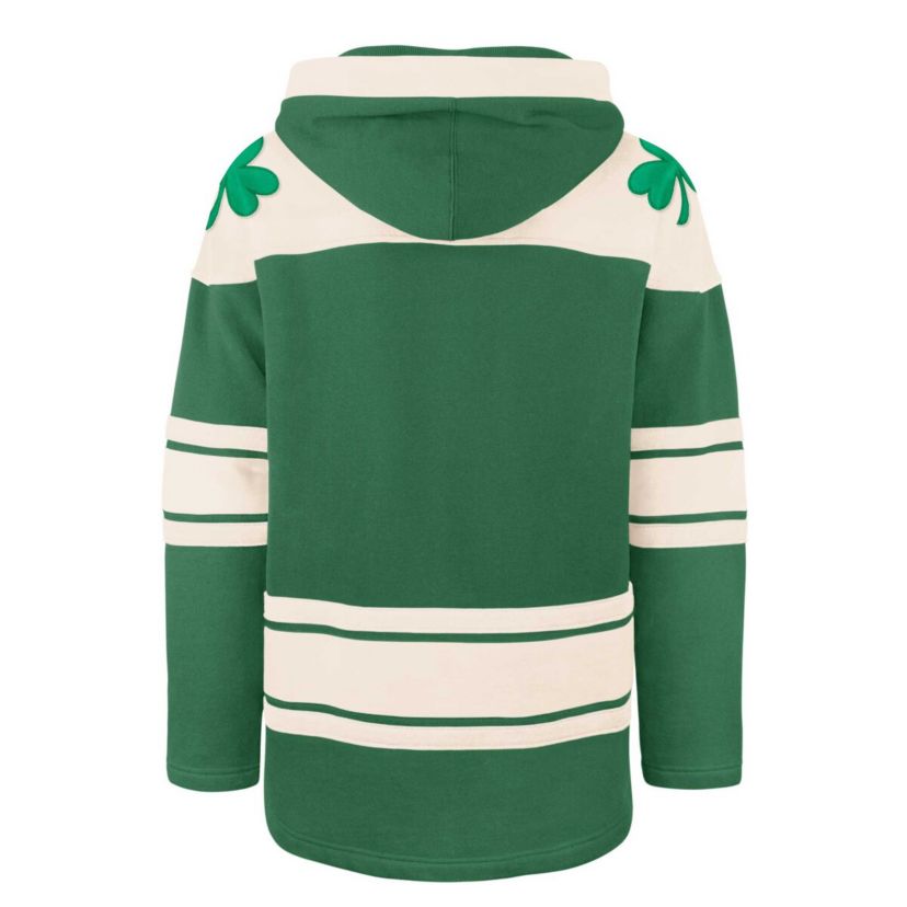 NHL Kelly Tampa Bay Lightning St. Patricks Day Superior Lacer Pullover Hoodie