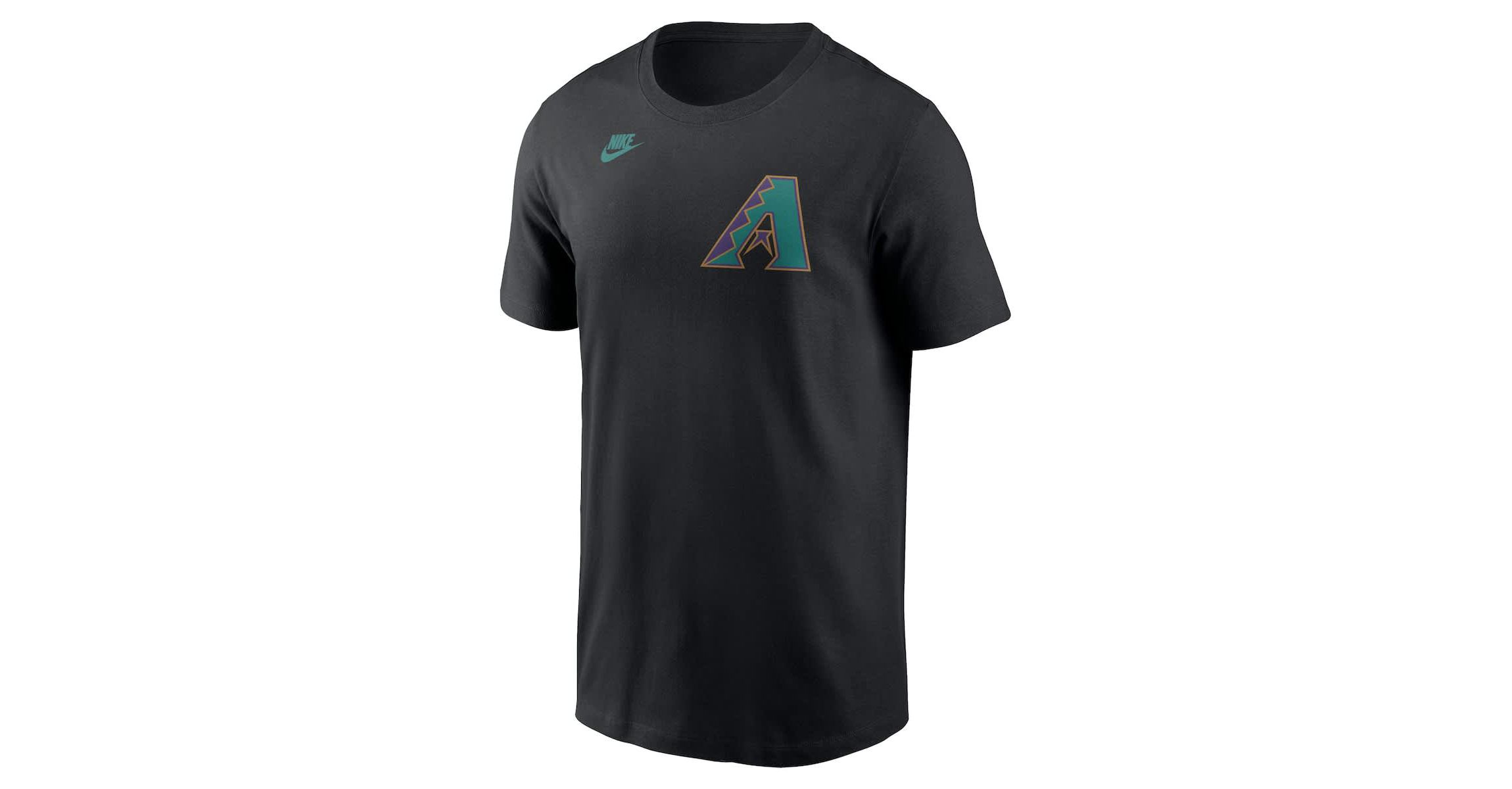 MLB Nike Randy Johnson Arizona Diamondbacks Fuse Name & Number T-Shirt