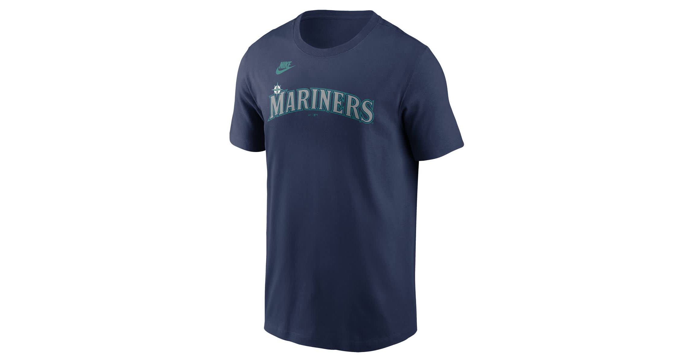 MLB Nike Ken Griffey Jr. Seattle Mariners Fuse Name & Number T-Shirt