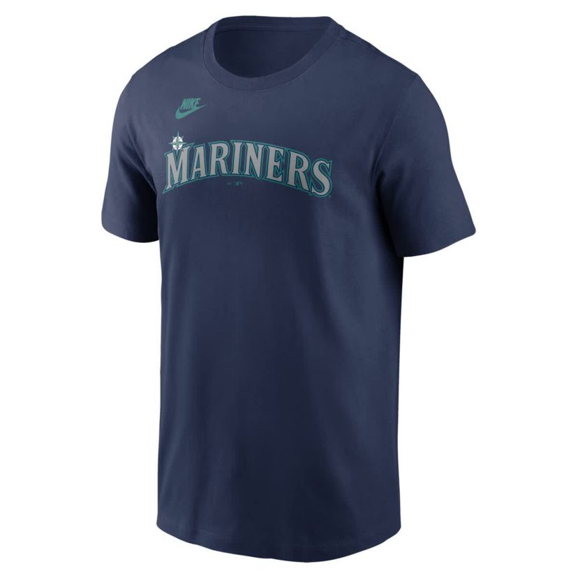 MLB Nike Ken Griffey Jr. Seattle Mariners Fuse Name & Number T-Shirt