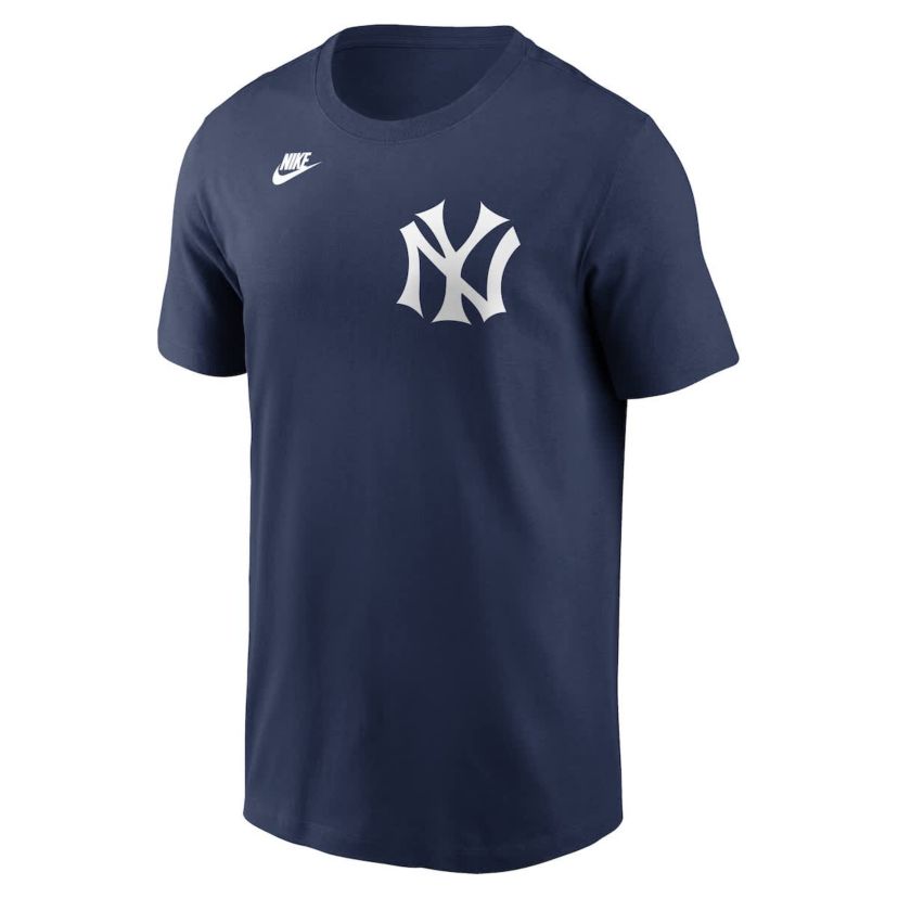 MLB Nike Derek Jeter New York Yankees Cooperstown Collection Fuse Name & Number T-Shirt