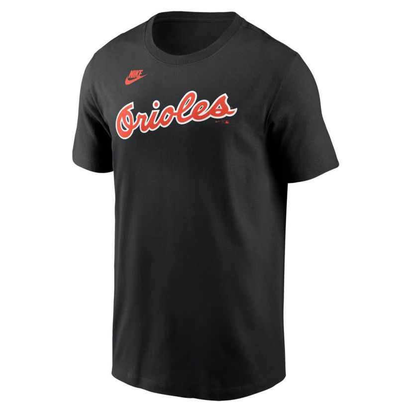 MLB Nike Cal Ripken Jr. Baltimore Orioles Fuse Name & Number T-Shirt