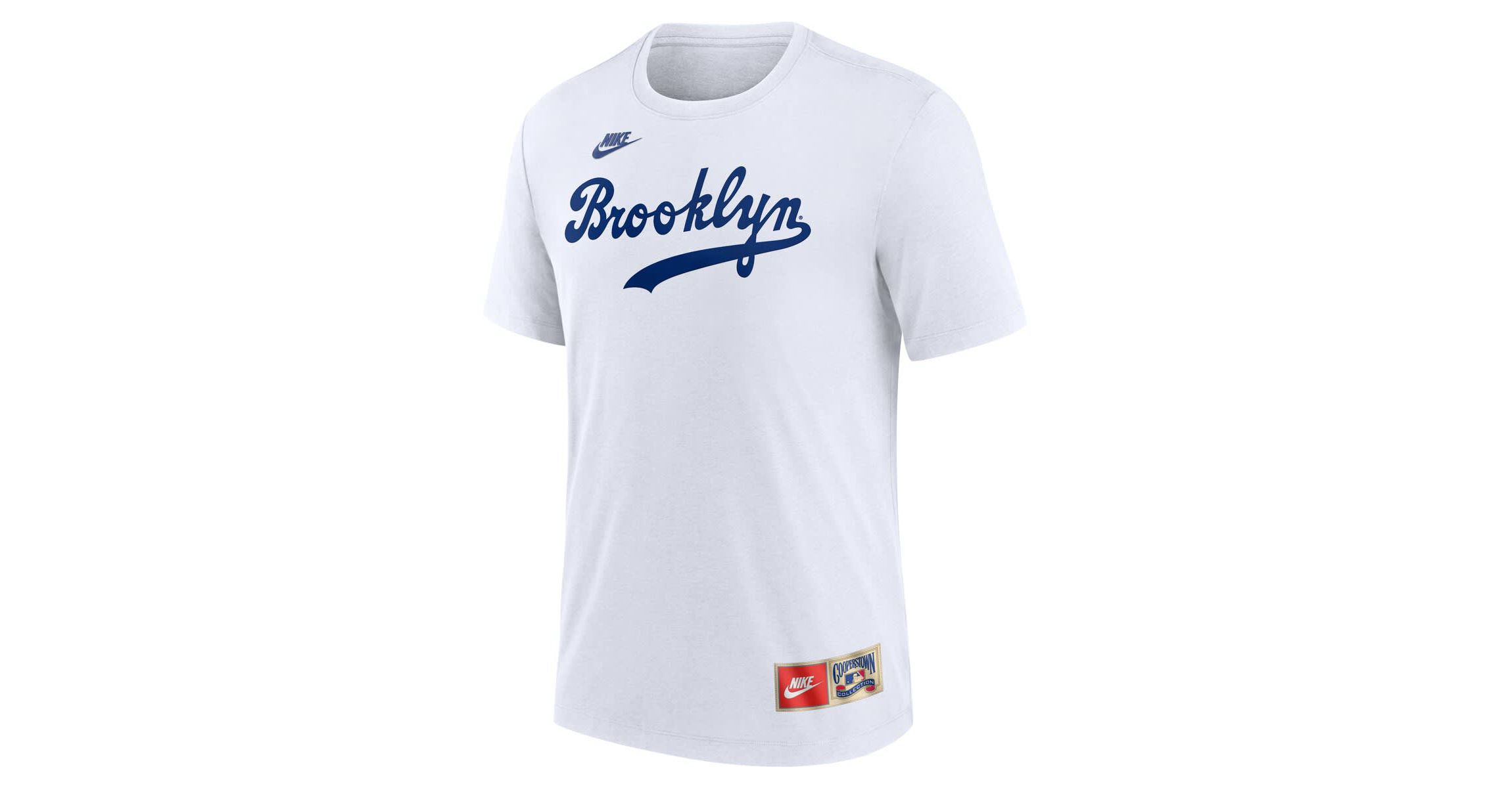 Cooperstown Teams Nike Jackie Robinson Brooklyn Dodgers Cooperstown Collection Tri-Blend Name & Number T-Shirt