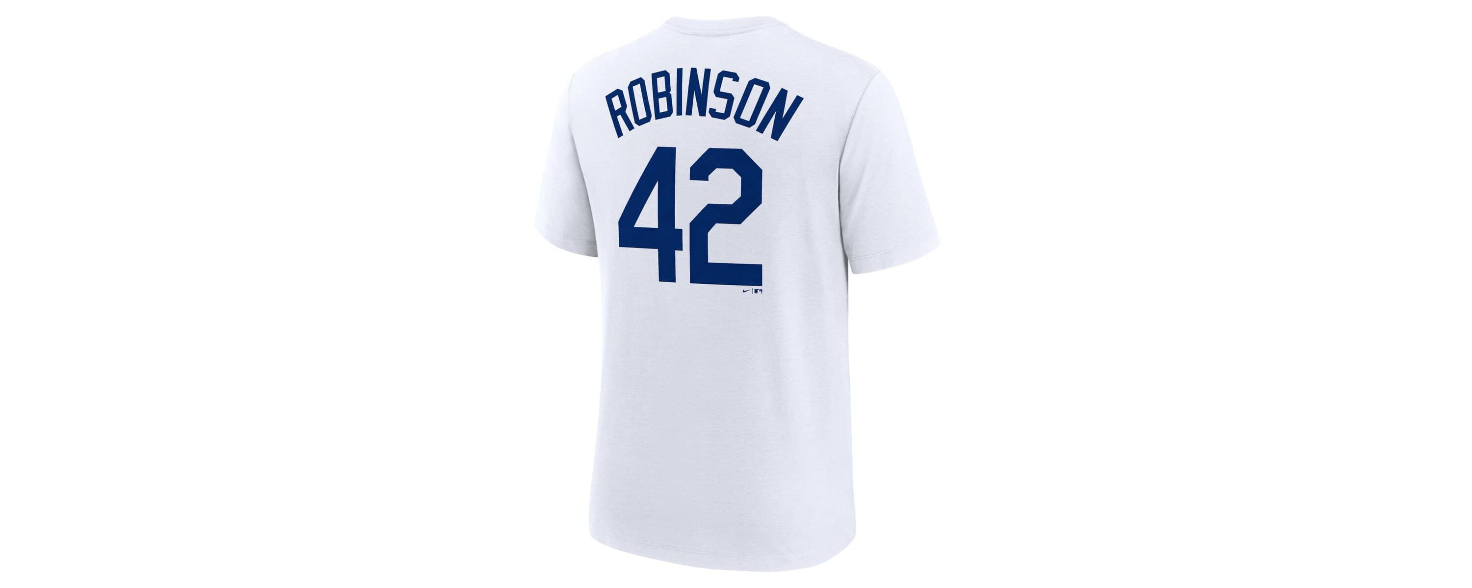 Cooperstown Teams Nike Jackie Robinson Brooklyn Dodgers Cooperstown Collection Tri-Blend Name & Number T-Shirt