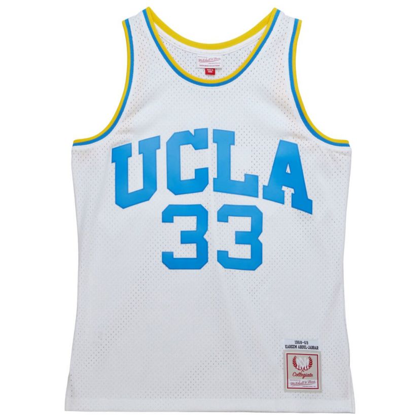 NCAA Kareem Abdul-Jabbar UCLA Bruins 1968/69 Throwback Jersey