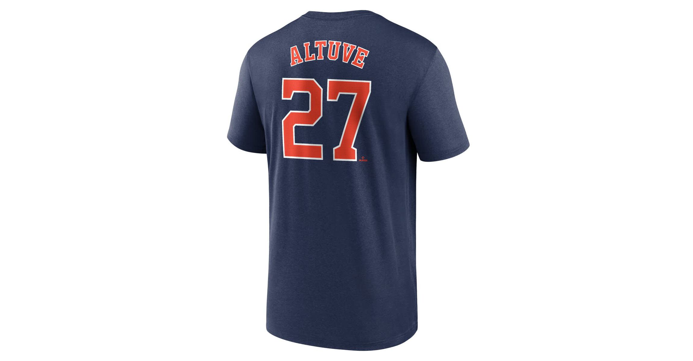 MLB Nike Jose Altuve Houston Astros Legend Name & Number Performance T-Shirt