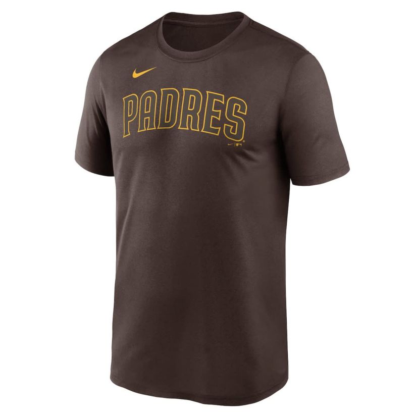MLB Nike Manny Machado San Diego Padres Legend Name & Number Performance T-Shirt