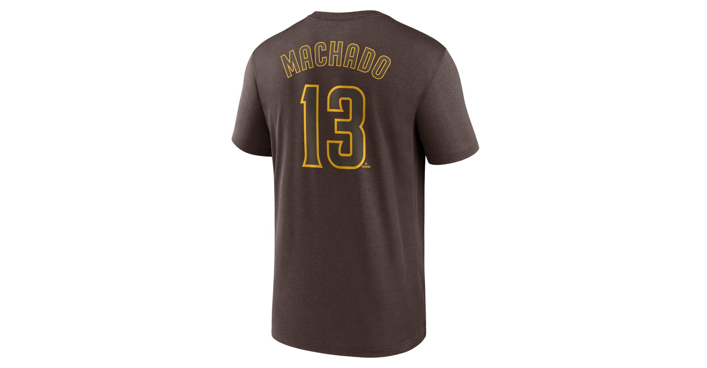 MLB Nike Manny Machado San Diego Padres Legend Name & Number Performance T-Shirt