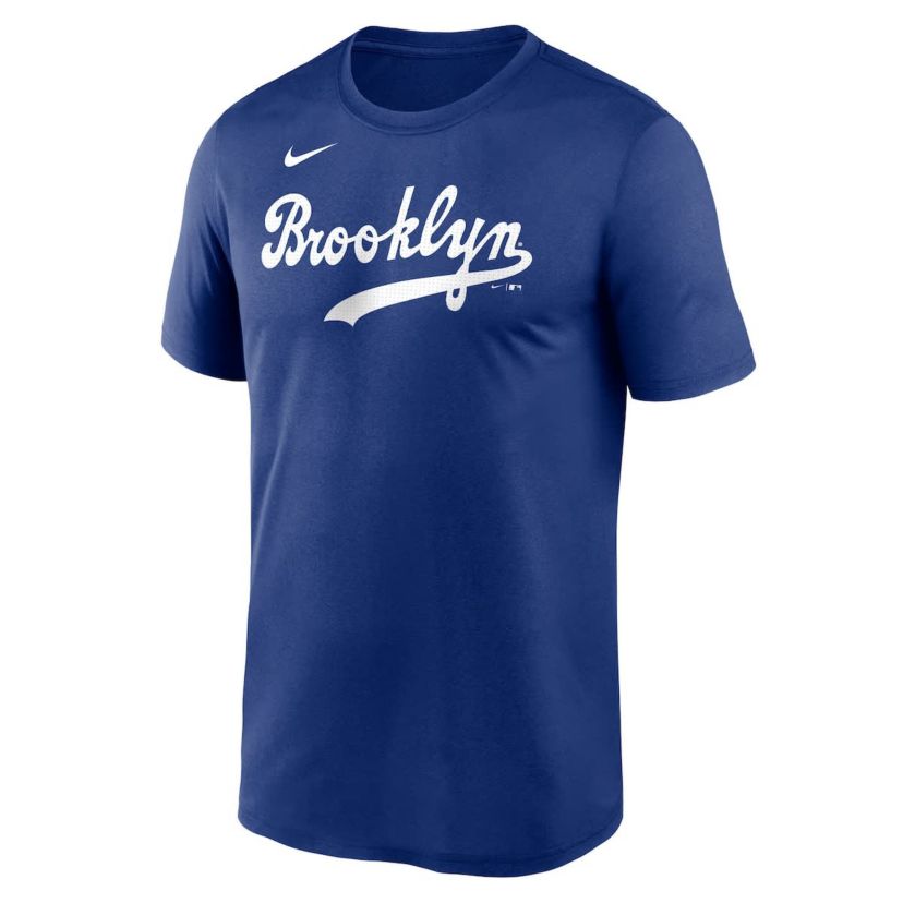 Cooperstown Teams Nike Jackie Robinson Brooklyn Dodgers Legend Name & Number Performance T-Shirt