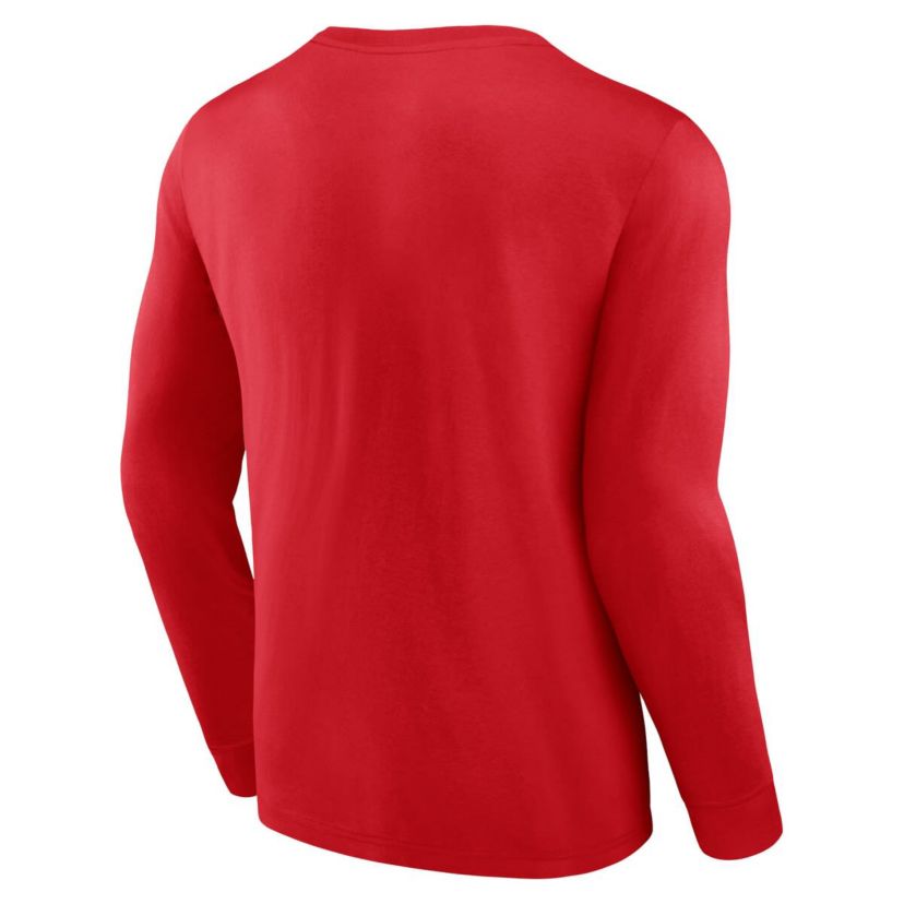 NHL Fanatics Chicago Blackhawks Strike the Goal Long Sleeve T-Shirt