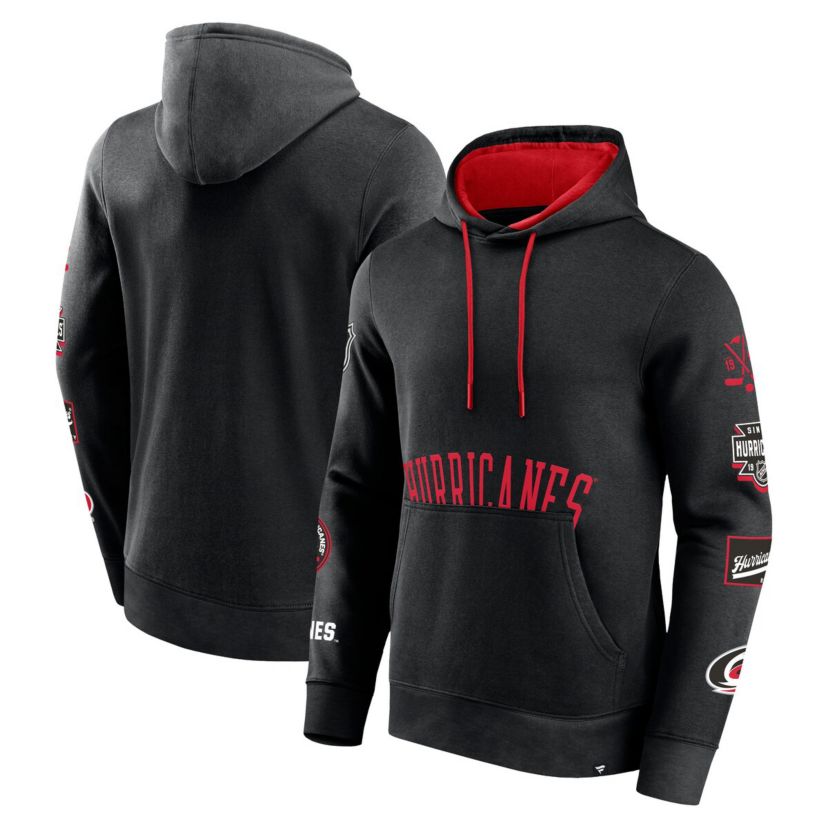 NHL Fanatics Carolina Hurricanes Wild Winner Pullover Hoodie