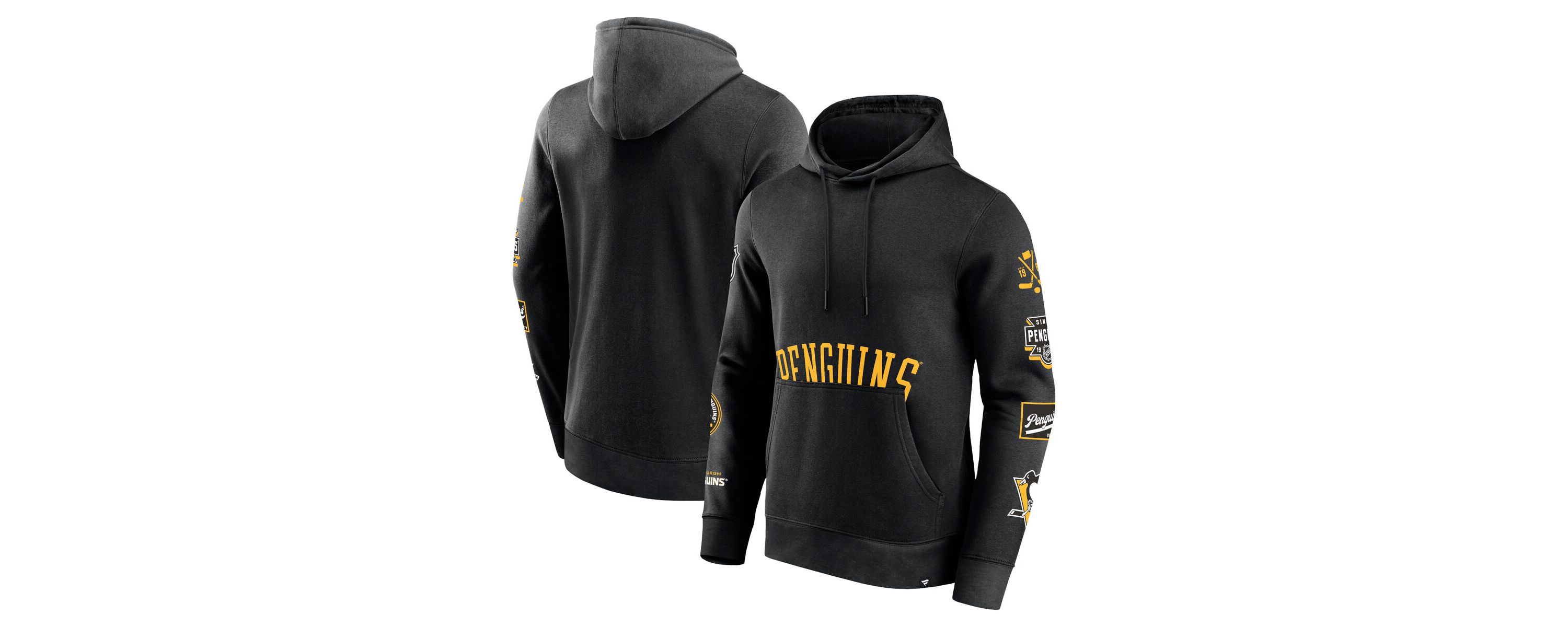 NHL Fanatics Pittsburgh Penguins Wild Winner Pullover Hoodie