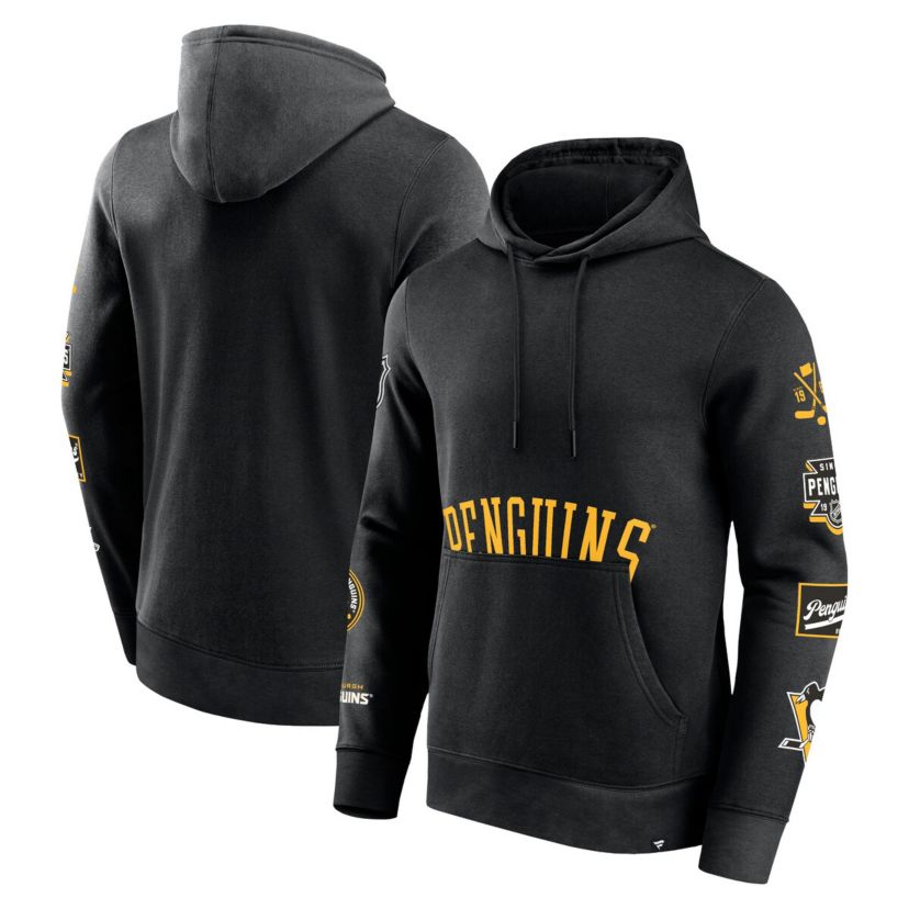 NHL Fanatics Pittsburgh Penguins Wild Winner Pullover Hoodie