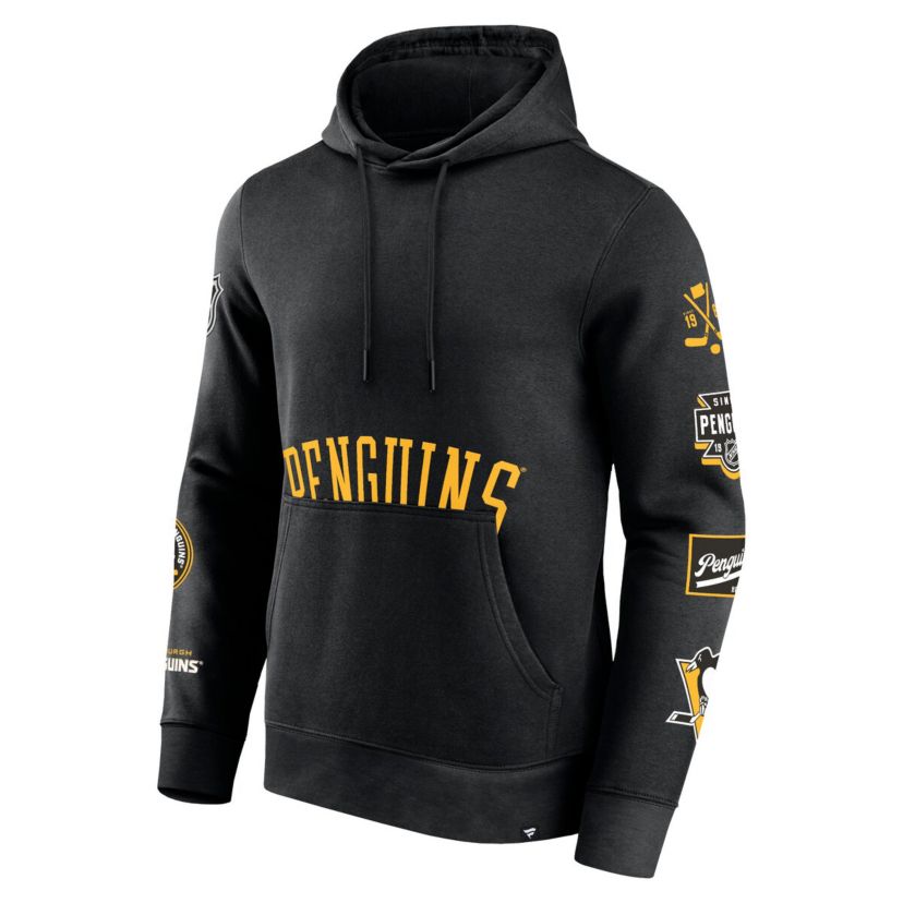 NHL Fanatics Pittsburgh Penguins Wild Winner Pullover Hoodie