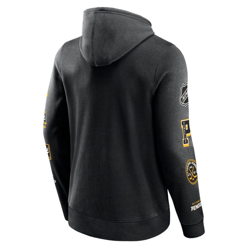 NHL Fanatics Pittsburgh Penguins Wild Winner Pullover Hoodie