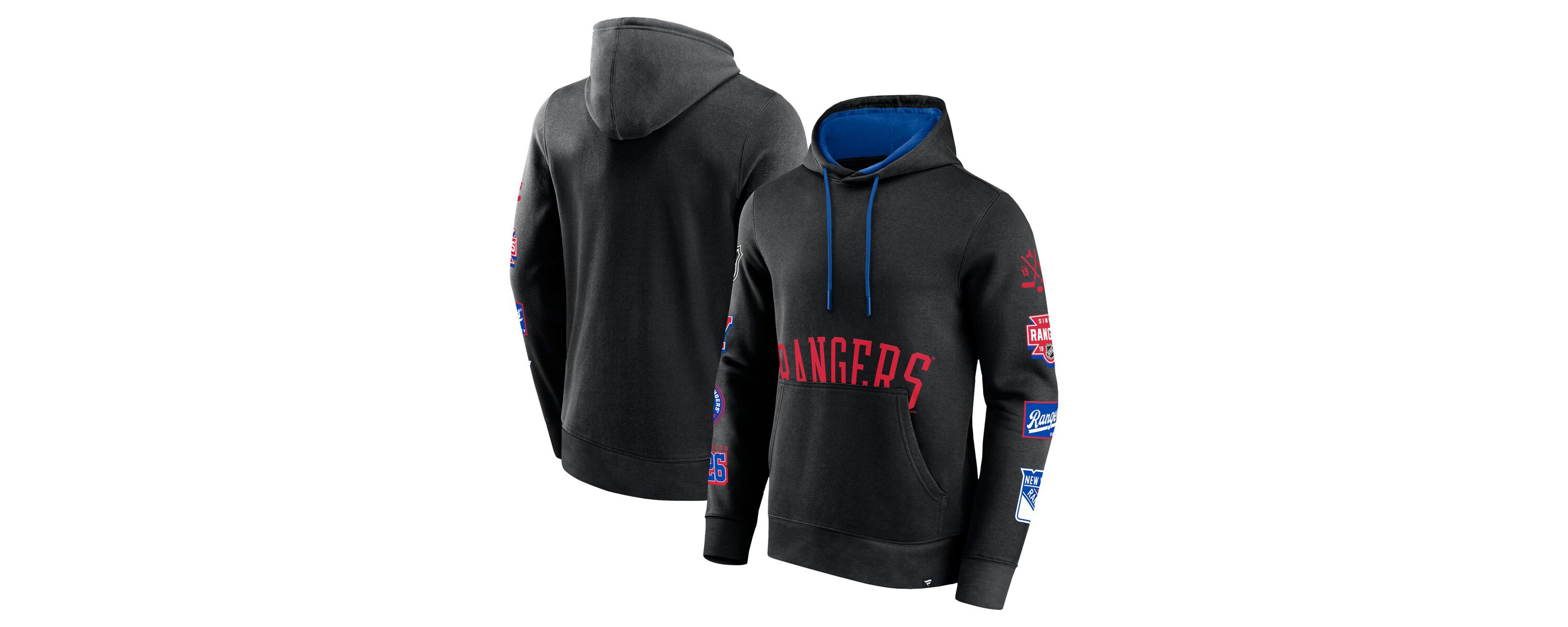 NHL New York Rangers Wild Winner Fleece Pullover Hoodie