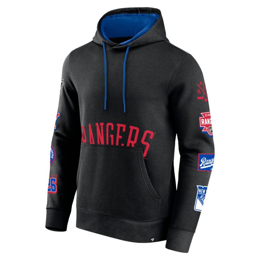 NHL New York Rangers Wild Winner Fleece Pullover Hoodie