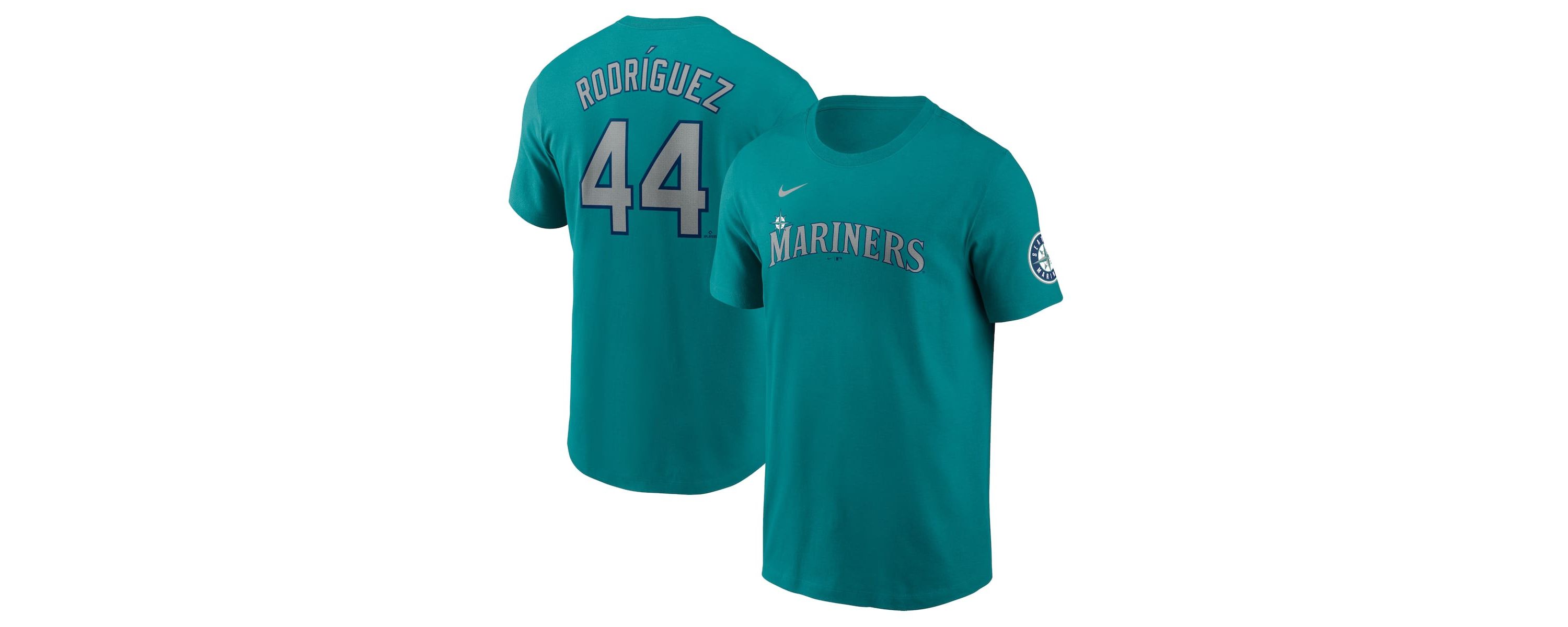 MLB Nike Julio Rodríguez Seattle Mariners Fuse Name & Number Inline T-Shirt