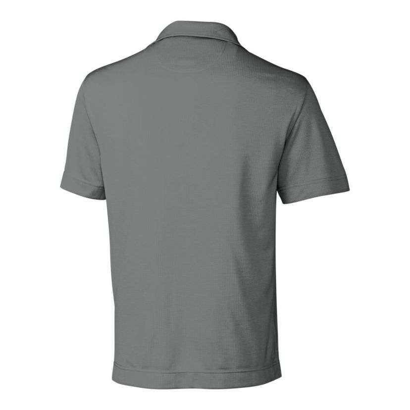 NCAA Louisville Cardinals Alumni Logo DryTec Genre Textured Solid Polo