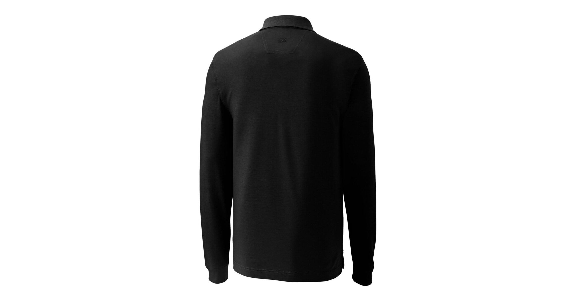 Texas Tech Red Raiders NCAA Texas Tech Raiders Alumni Logo Advantage Tri-Blend Pique Long Sleeve DryTec Polo