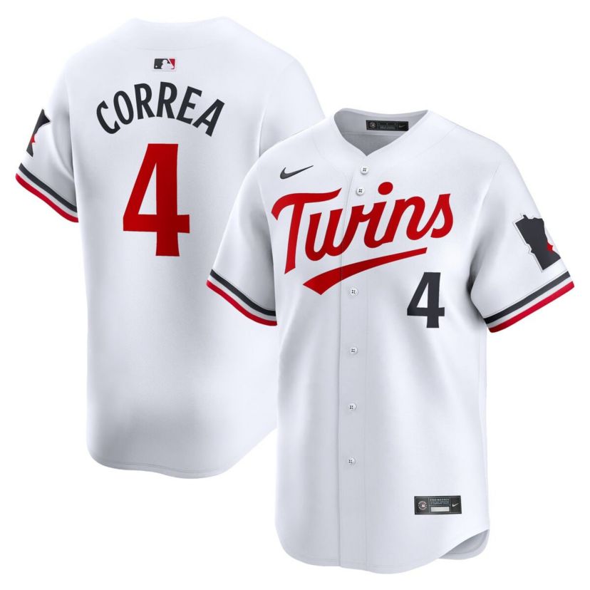 MLB Nike Carlos Correa Minnesota Twins Home Limited Player Jersey