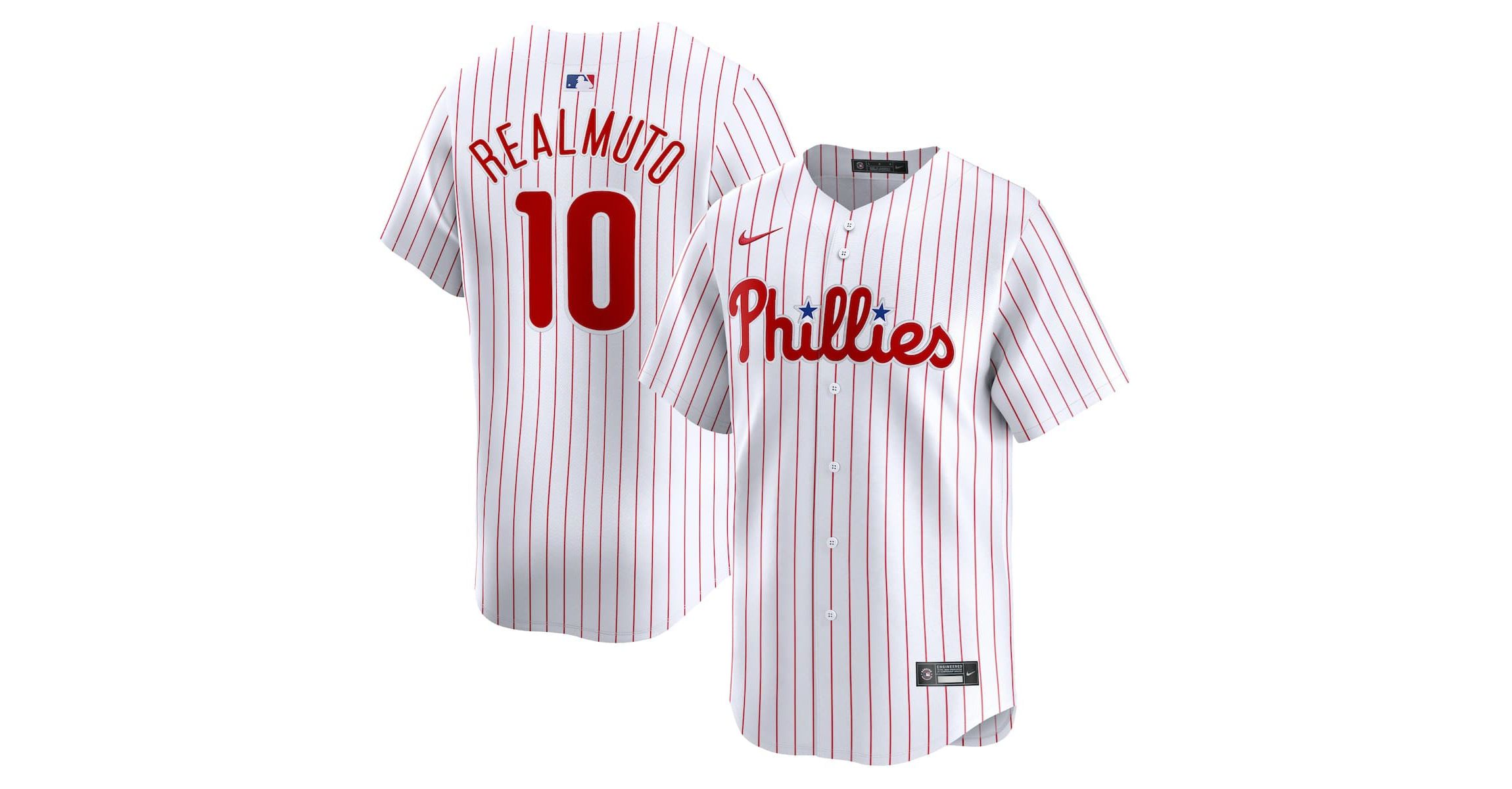 MLB Nike J.T. Realmuto Philadelphia Phillies Home Limited Player Jersey