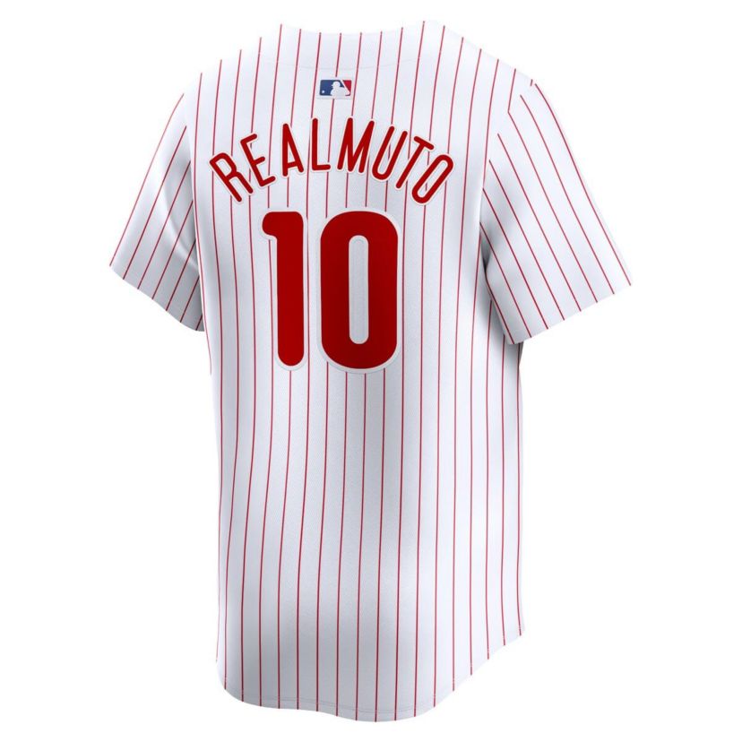 MLB Nike J.T. Realmuto Philadelphia Phillies Home Limited Player Jersey
