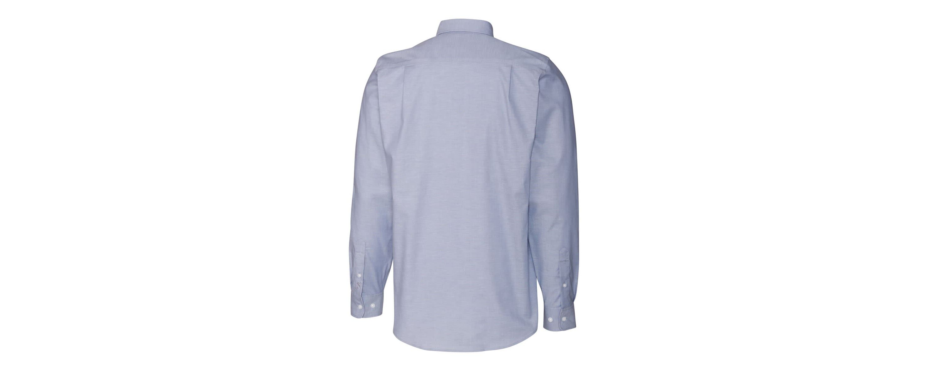 NCAA Light Auburn Tigers Alumni Logo Stretch Oxford Long Sleeve Button-Down Shirt