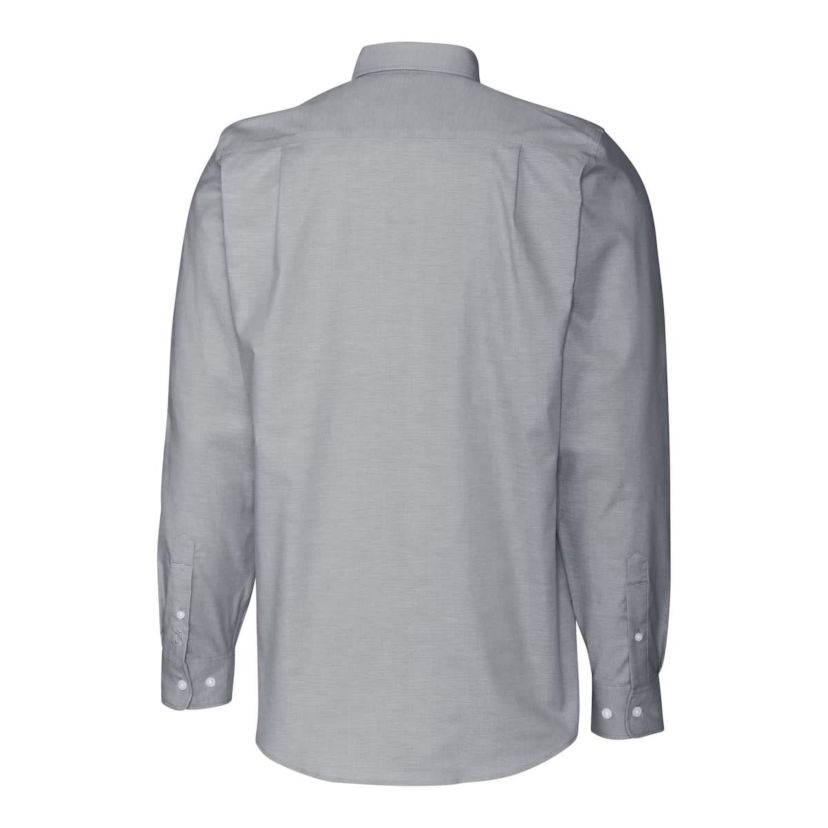 NCAA Georgia Bulldogs Alumni Logo Stretch Oxford Long Sleeve Button-Down Shirt